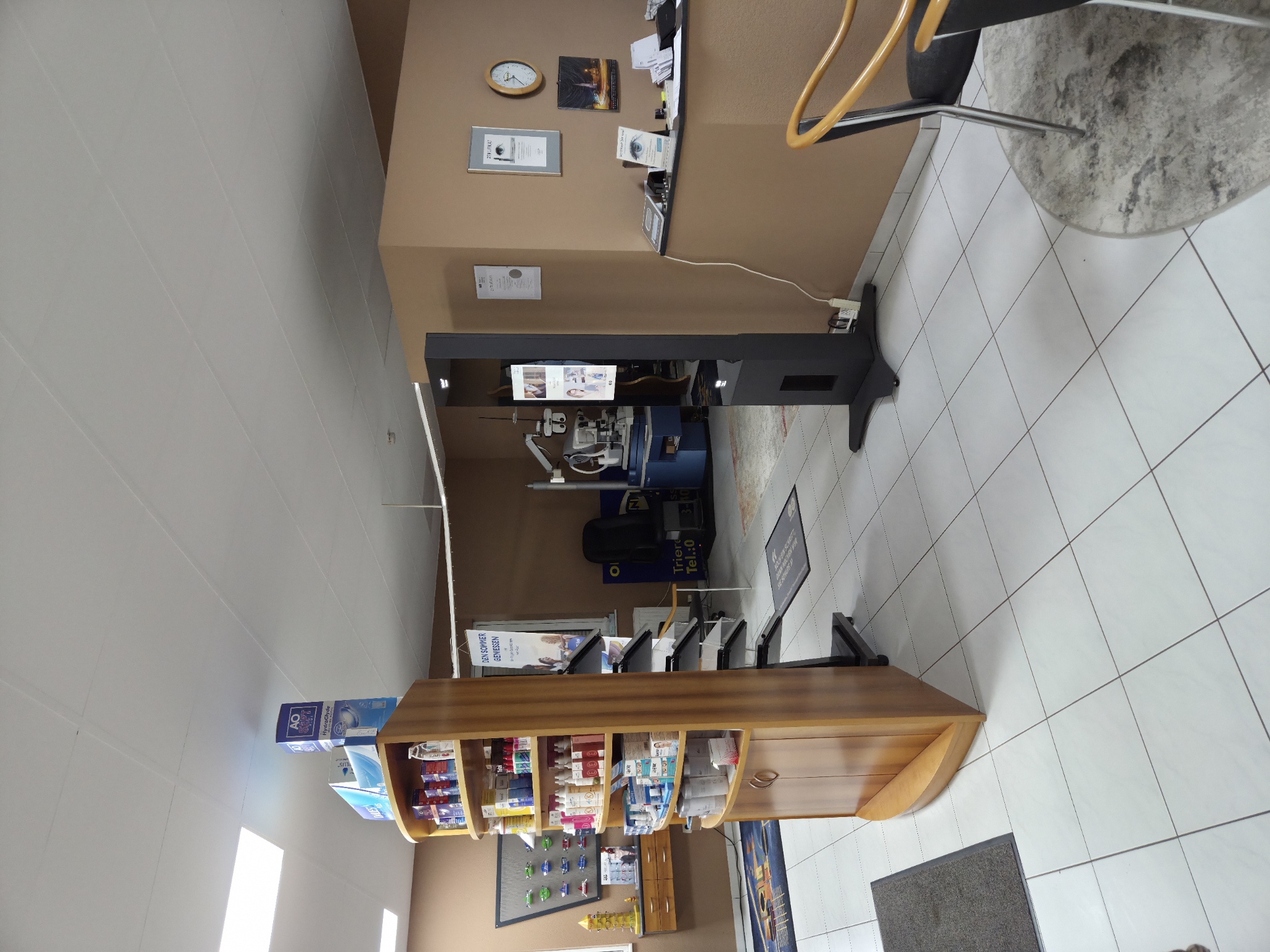 Gang Richtung Refraktionsraum